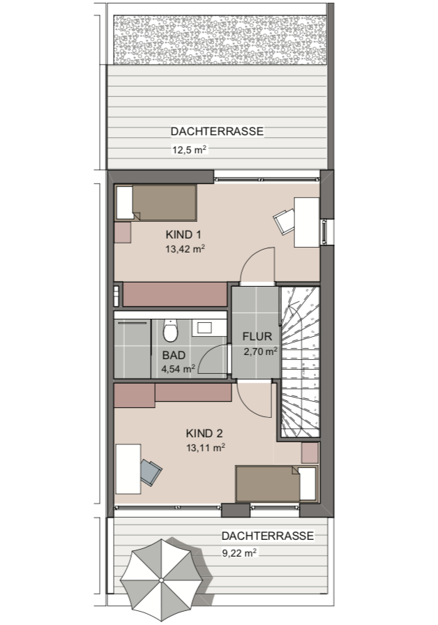 Reihenhäuser Habichthorst-25, Berlin
